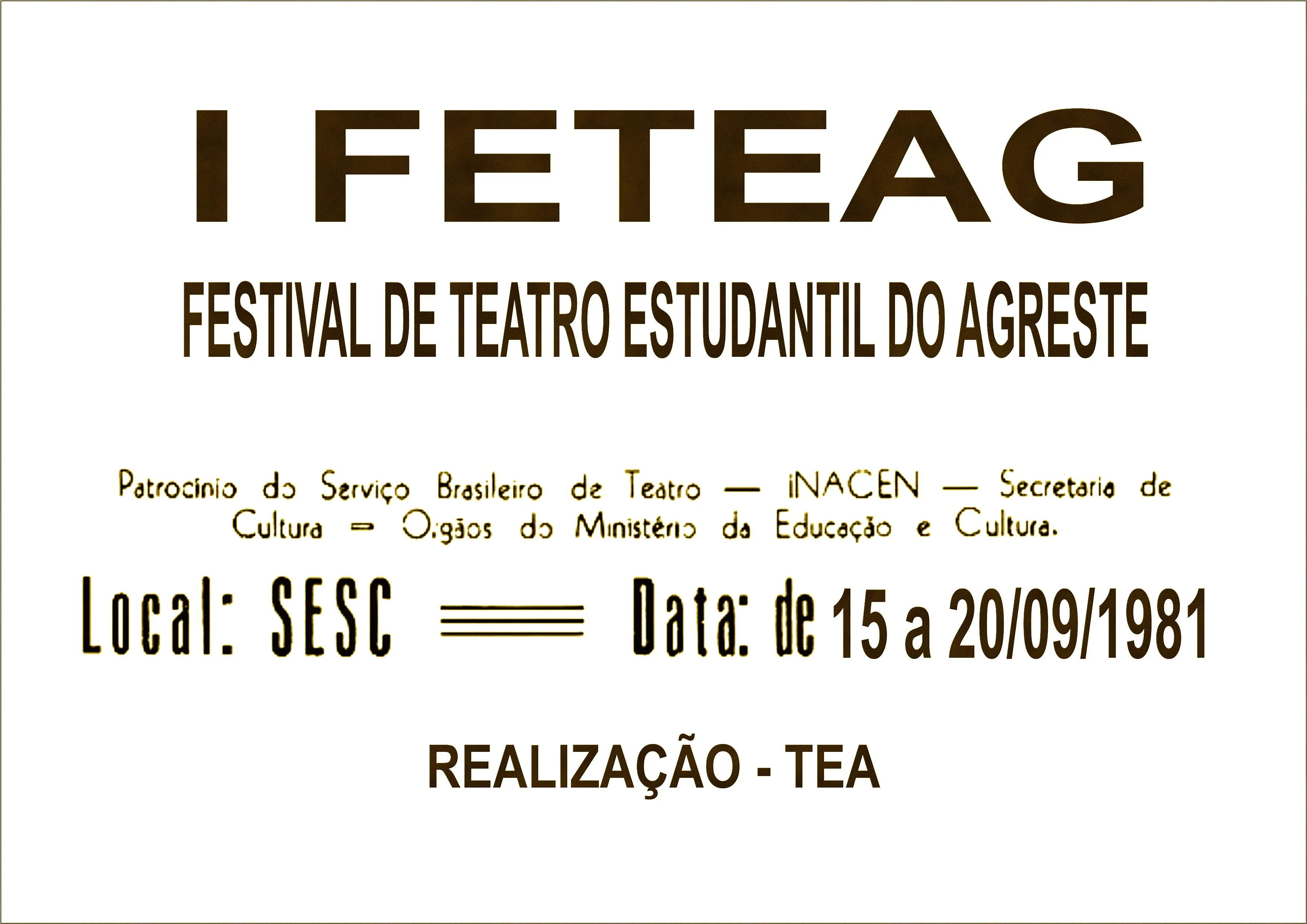 FETEAG 1981